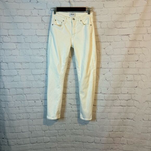 Agolde Toni Mid Rise Straight Leg Jean in Radiate - Picture 1 of 8